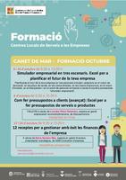 Cartell formaci&oacute; octubre P Econ&ograve;mica