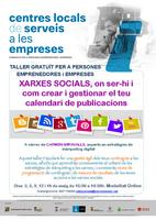 Cartell taller xarxes socials