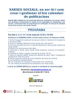 Programa taller xarxes socials