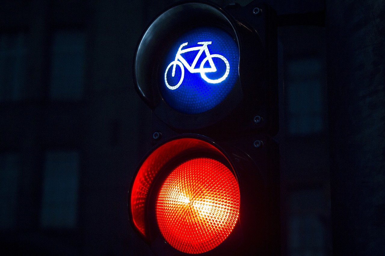 bicicleta semàfor - imatge web