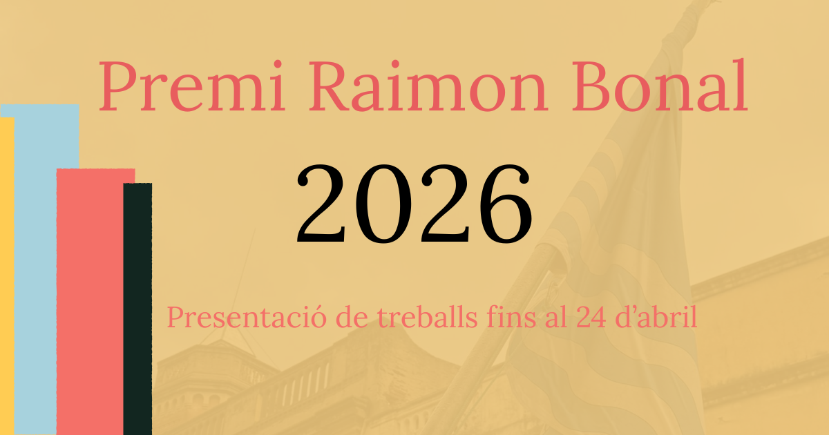 Premi Raimon Bonal 2026