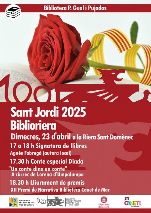 Sant Jordi a la Biblioriera