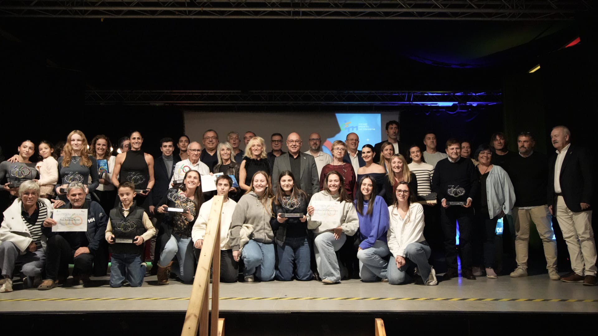 Foto de grup Nit de l'Esport Foto de grup Nit de l'Esport