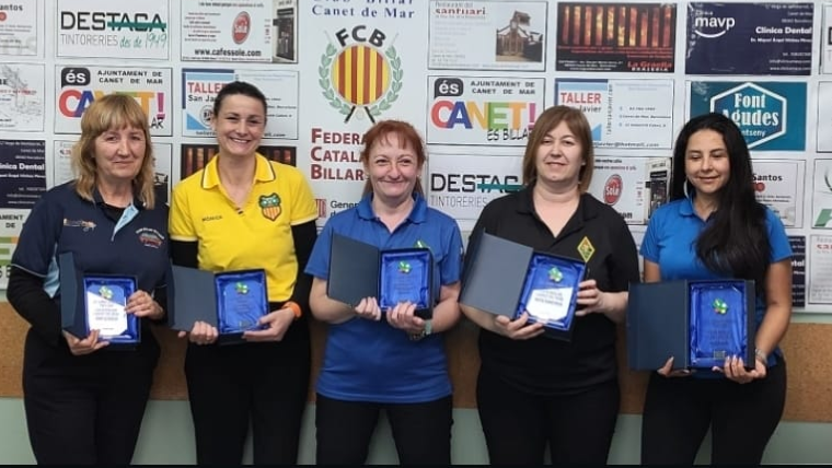 billar femen� a tres bandes - foto cedida