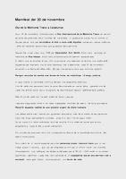 Manifest 20N - memòria trans