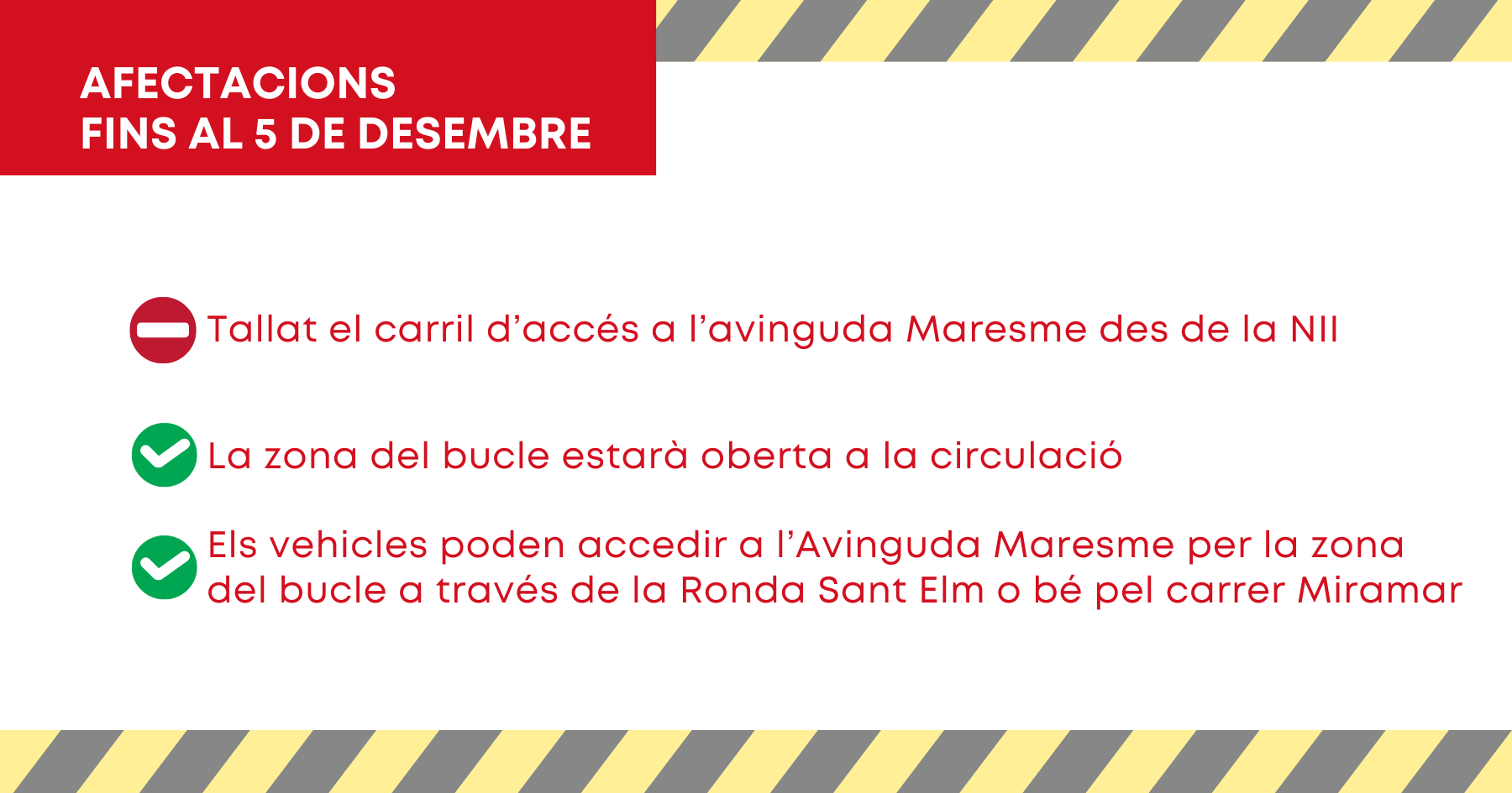 afectacions trànsit