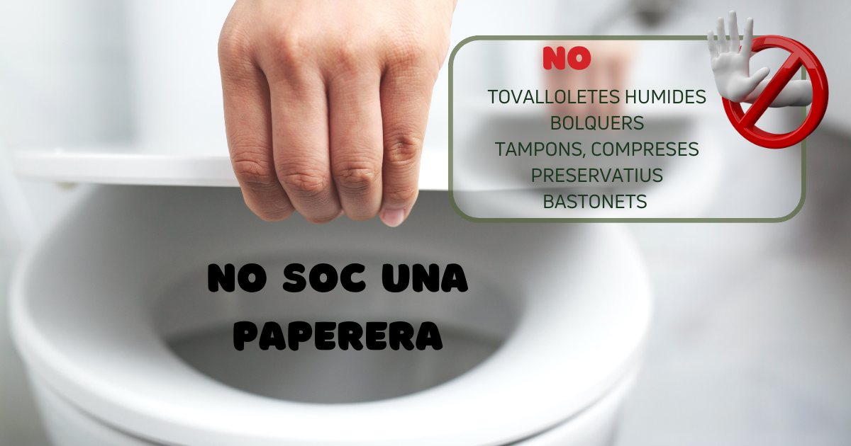 WC no soc una paperera