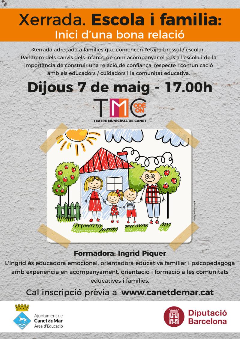 Xerrada escola i familia