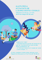 Cartell ajudes lleure 2