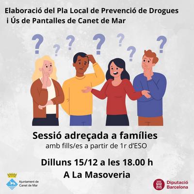 Cartell sessi&oacute; fam&iacute;lies