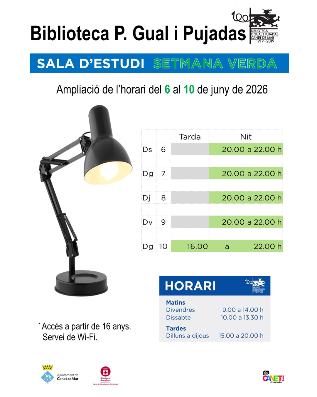 Sala d'estudi 2026 Sala d'estudi 2026