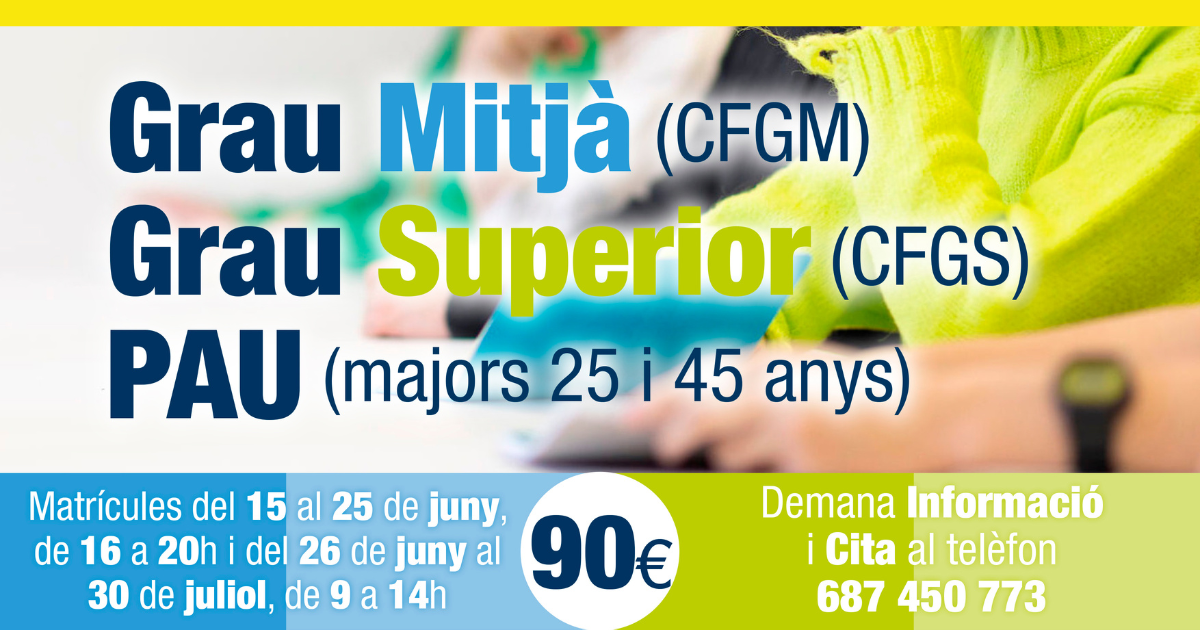 E Adults curs 2026 2027