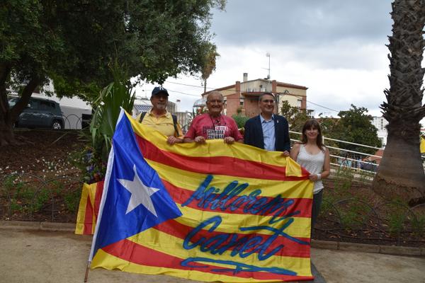 11 setembre ofrena floral Millorem Canet