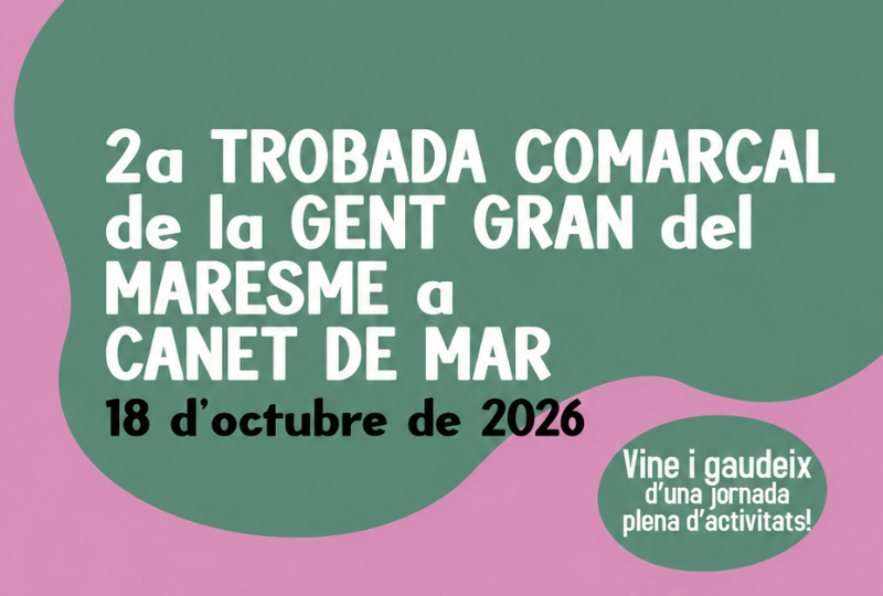 2a trobada gent gran
