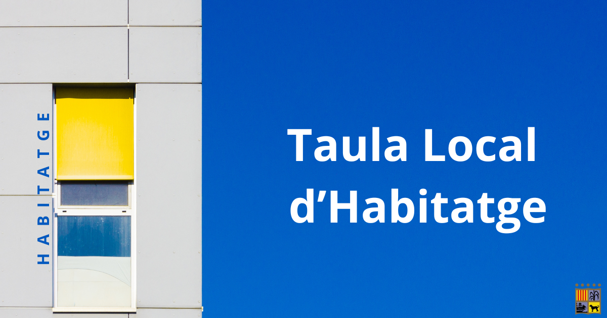 Taula Local d'habitatge