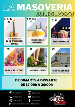 Cartell Masoveria juliol 23