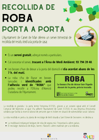 Cartell roba porta a porta