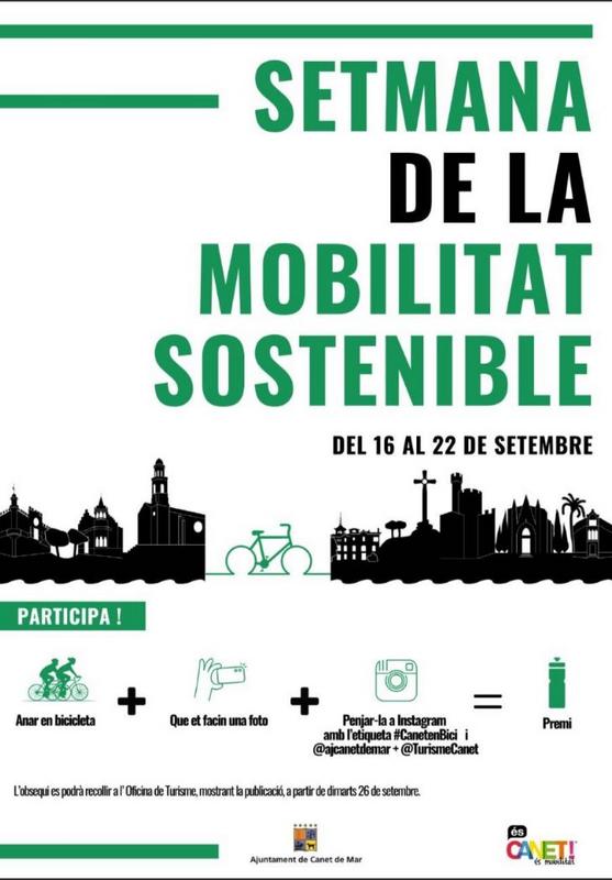 Cartell setmana mobilitat sostenible