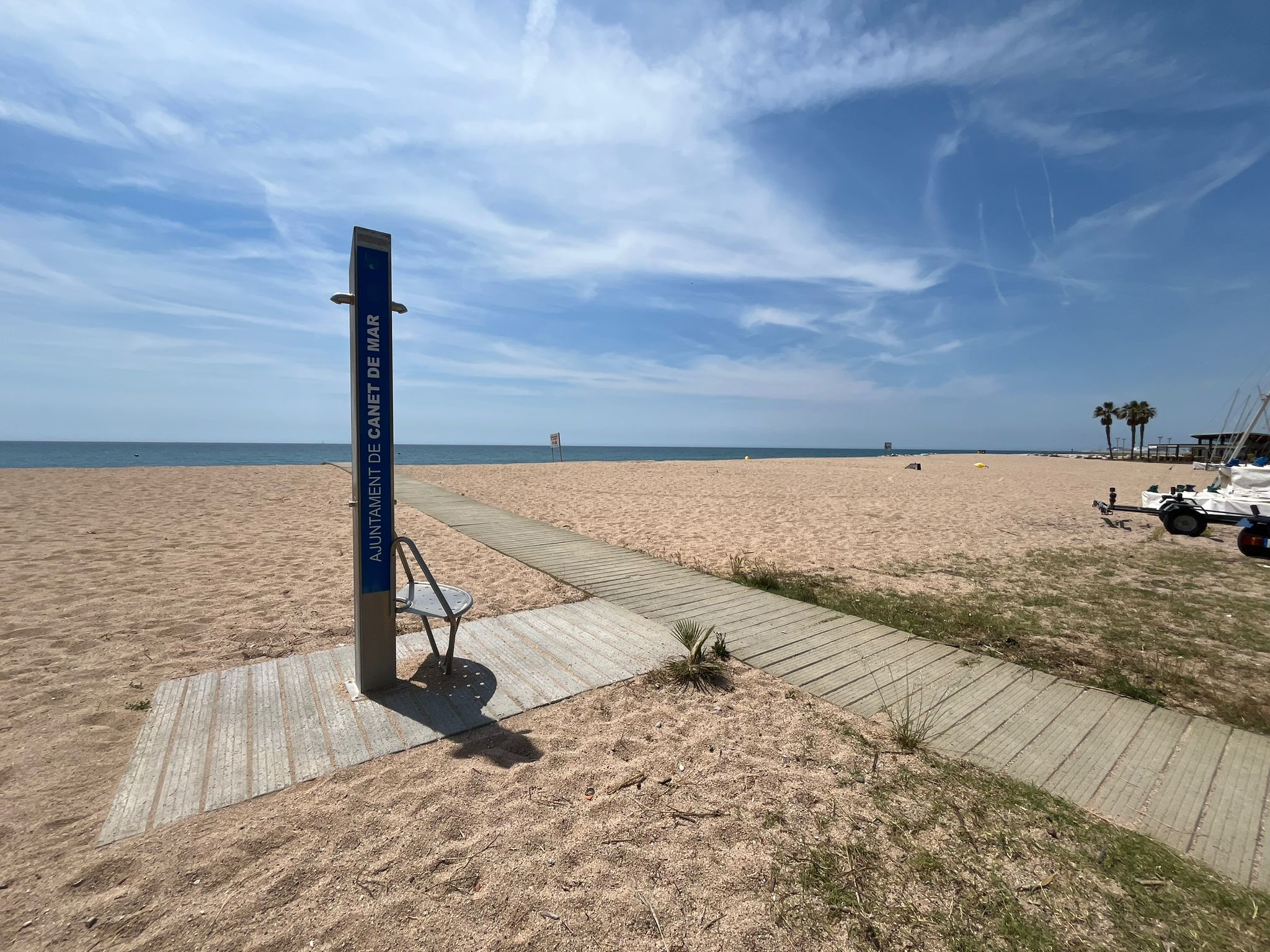 dutxa platja Canet 2024
