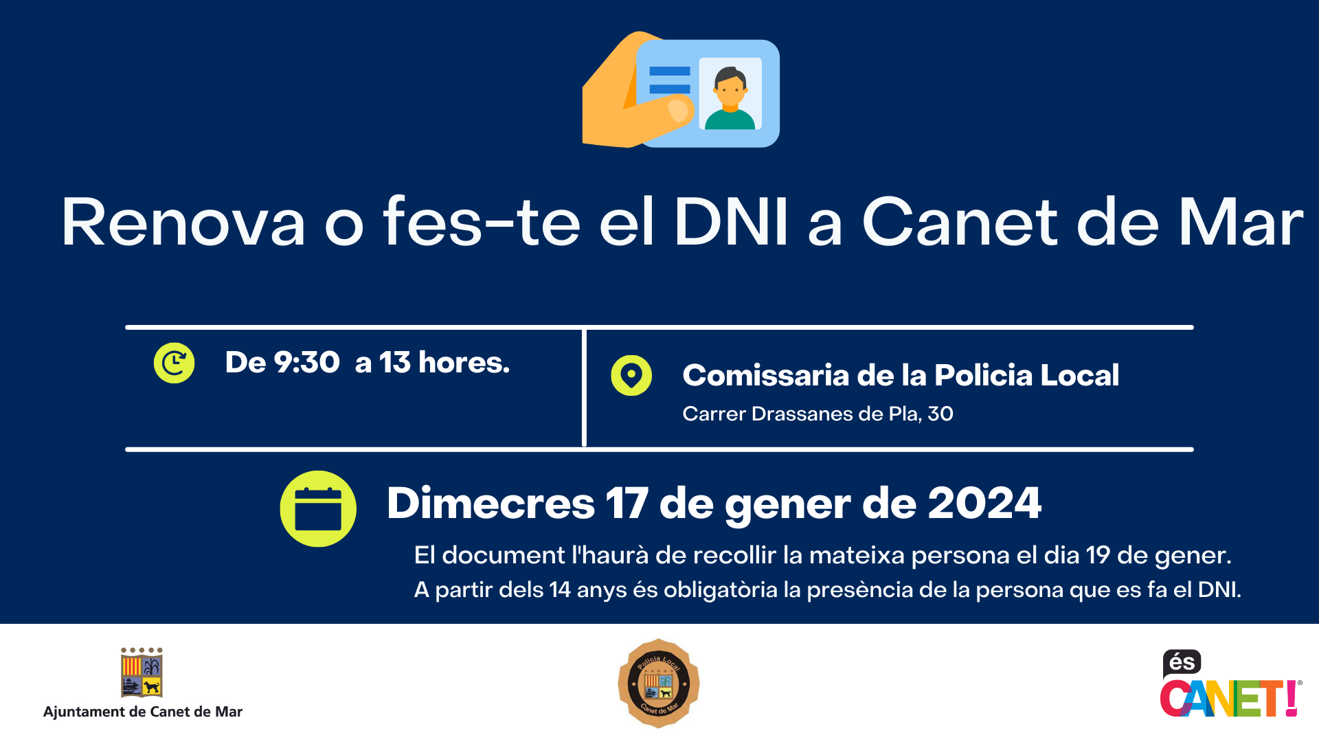 DNI 17 gener
