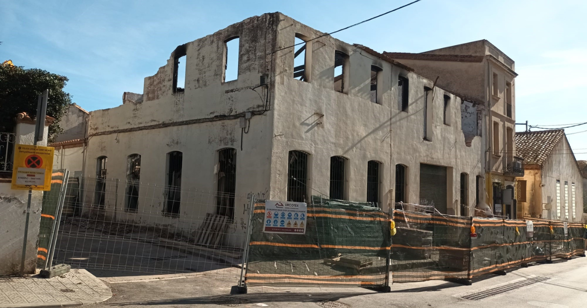 edifici incendi riera Pinar 15/02/24