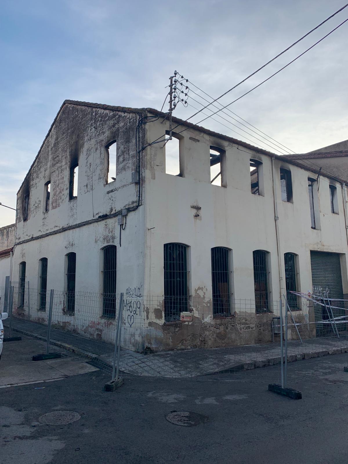 edifici incendi riera Pinar 3/2/24