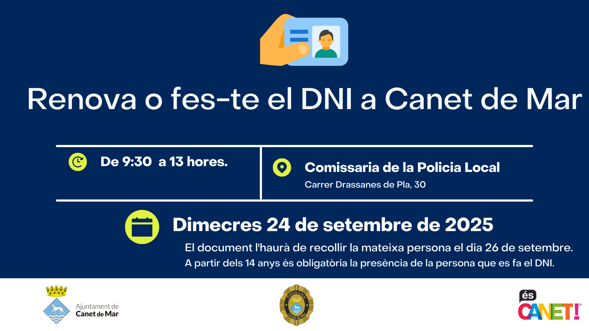 DNI setembre 25