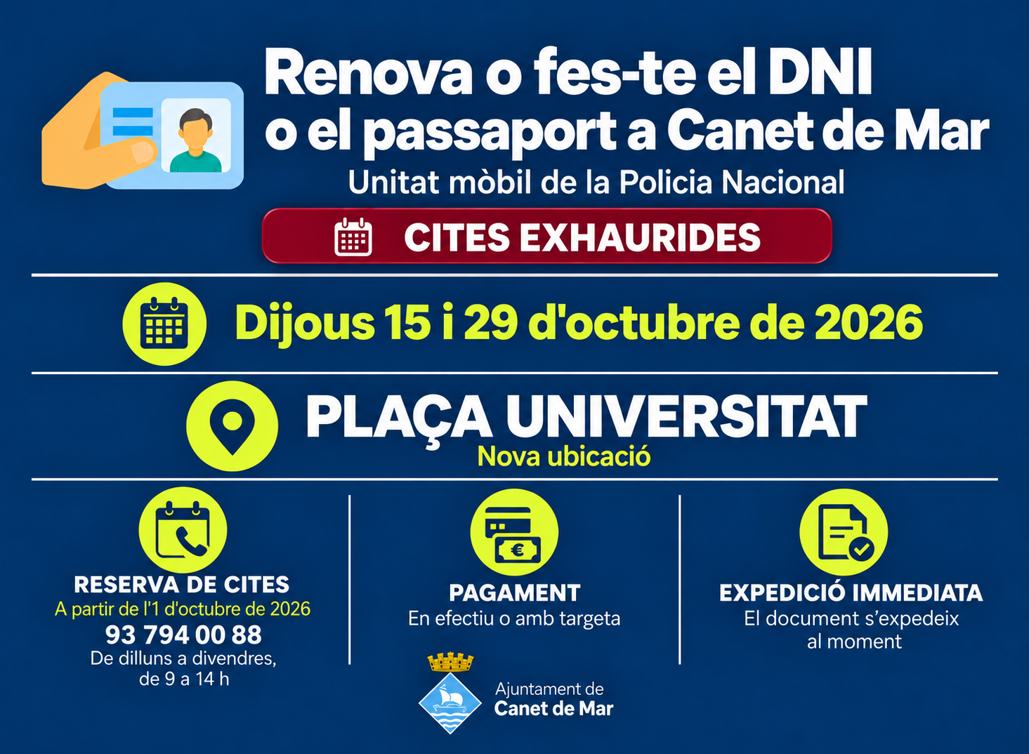Cita DNI