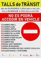 afectacions trànsit