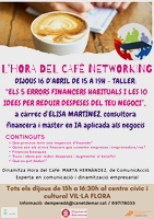 L'hora del caf&egrave; errors financers