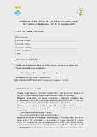 Formulari de Participaci&oacute; Comer&ccedil;os