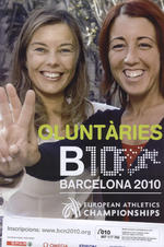 Cartell Campionat Europa d'Atletisme 2010 Cartell Campionat Europa d'Atletisme 2010