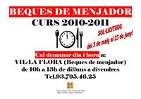 Cartell ajuts menjador