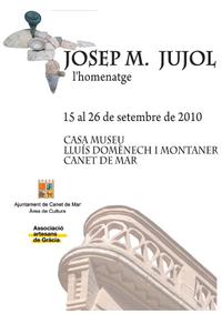 Cartell exposició Homenatge a Jujol