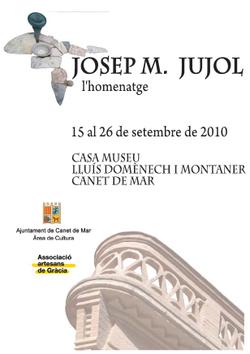 Cartell exposici&oacute; Homenatge a Jujol