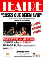 Cartell teatre maig 2011