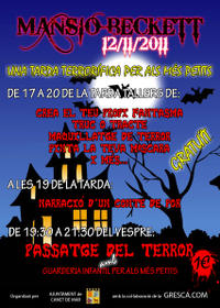 Cartell activitats por nov 2011