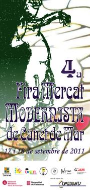 Cartell 4a Fira Mercat Modernista