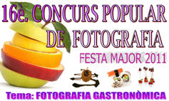 Imatge del cartell del concurs de Festa Major