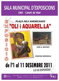 Cartell exposició Maynat - Mendiola