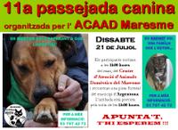 Cartell Passejada canina 07 2012