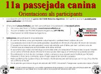 Indicacions per la Passejada canina 07 2012