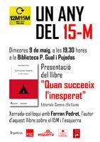 Presentació llibre: Quan succeeix l'inesperat 2012