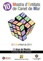 Cartell 10a Mostra d'Entitats 2012