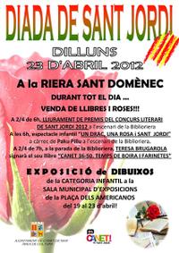 Cartell Sant Jordi 2012