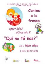 Contes a la fresca 9 d'agost