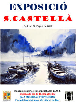 Cartell exposició Salvador Castellà