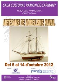 Exposició artesans del modelisme naval - octubre 2012