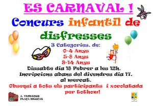 Cartell concurs carnaval mercat 2012