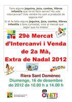 Cartell Mercat d'intercanvi